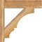 Ekena Millwork Balboa Block Rough Sawn Outlooker, Western Red Cedar, 6"W x 22"D x 22"H OUT06X22X22BOA05RWR - alternate 2